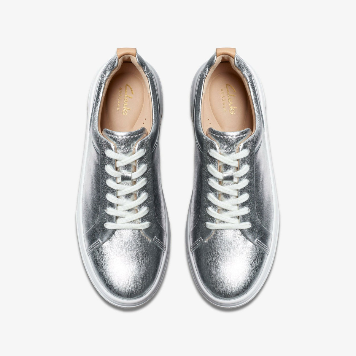 Women Hollyhock Walk Silver Leather