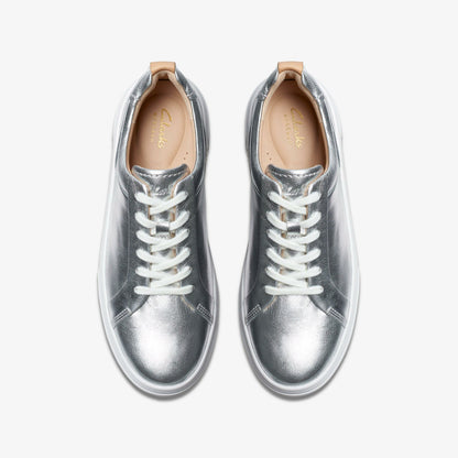 Women Hollyhock Walk Silver Leather