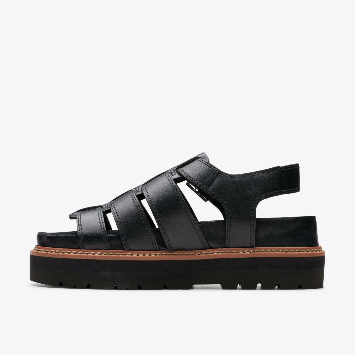 Women Orianna Twist Black Leather