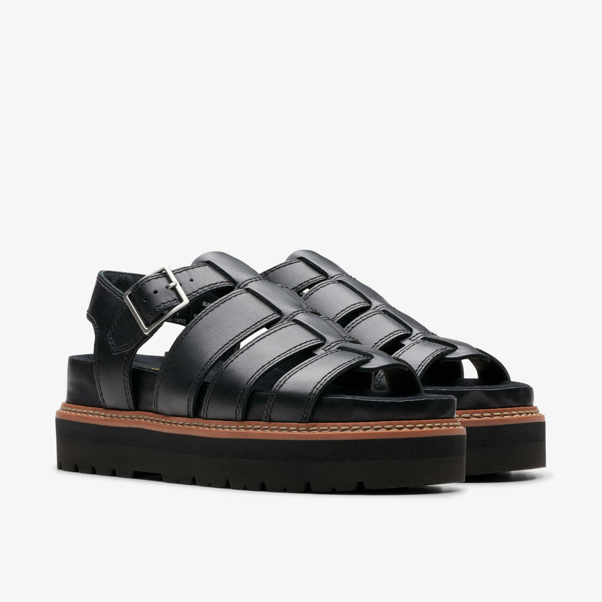 Women Orianna Twist Black Leather