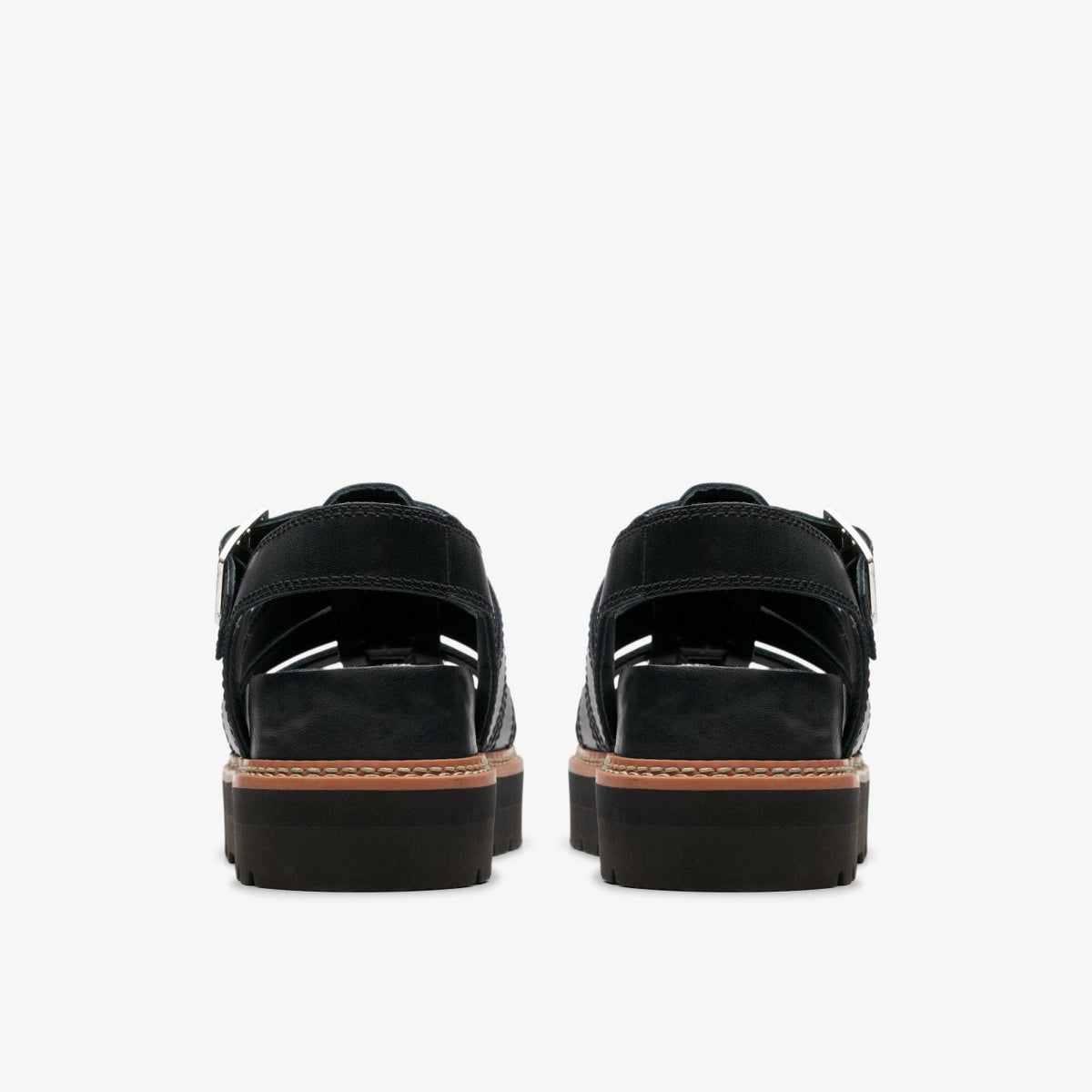 Women Orianna Twist Black Leather
