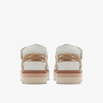 Women Orianna Twist Off White Leather