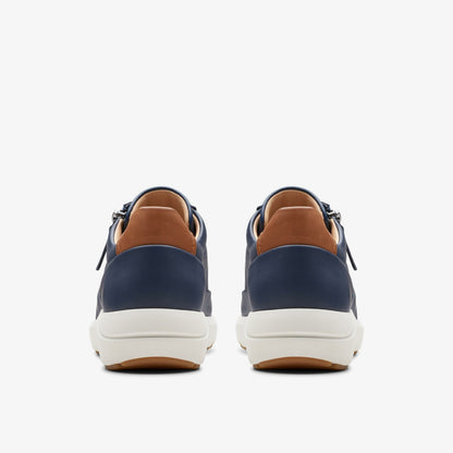 Women Tivoli Zip Navy Leather