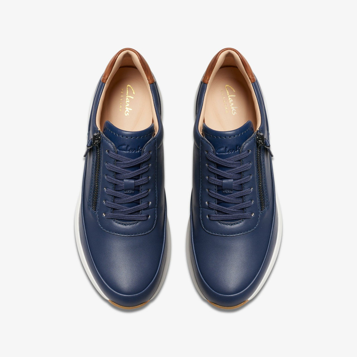 Women Tivoli Zip Navy Leather