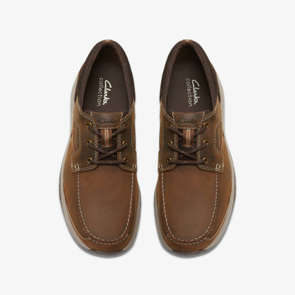 Men Sailview Lace Beeswax Leather