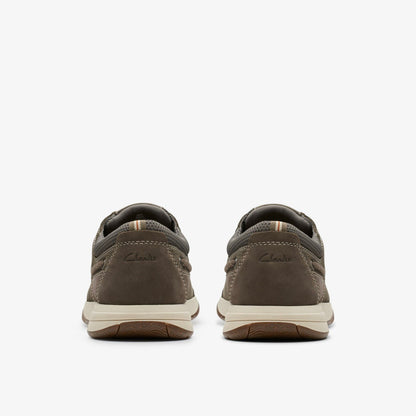 Men Sailview Lace Taupe Nubuck