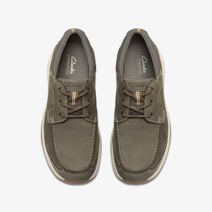 Men Sailview Lace Taupe Nubuck