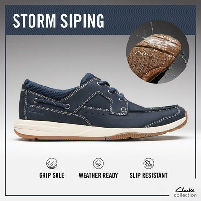 Men Sailview Lace Taupe Nubuck