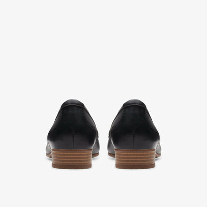 Women Juliet Aster Black Leather