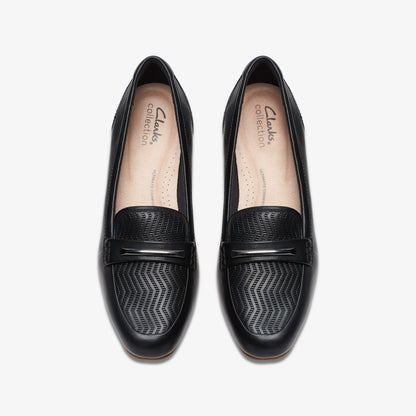 Women Juliet Aster Black Leather