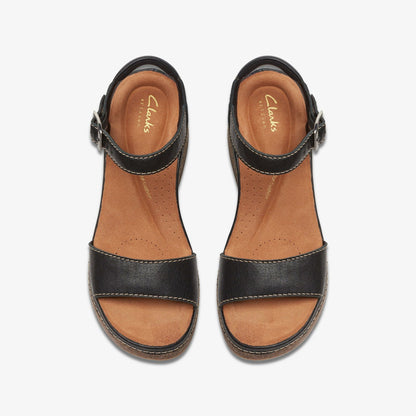 Women Kassanda Lily Black Leather