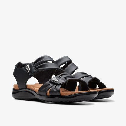 Women Kitly Ave Black Leather