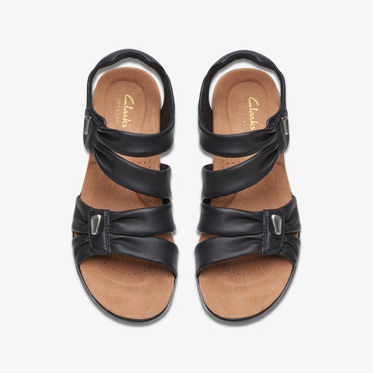 Women Kitly Ave Black Leather