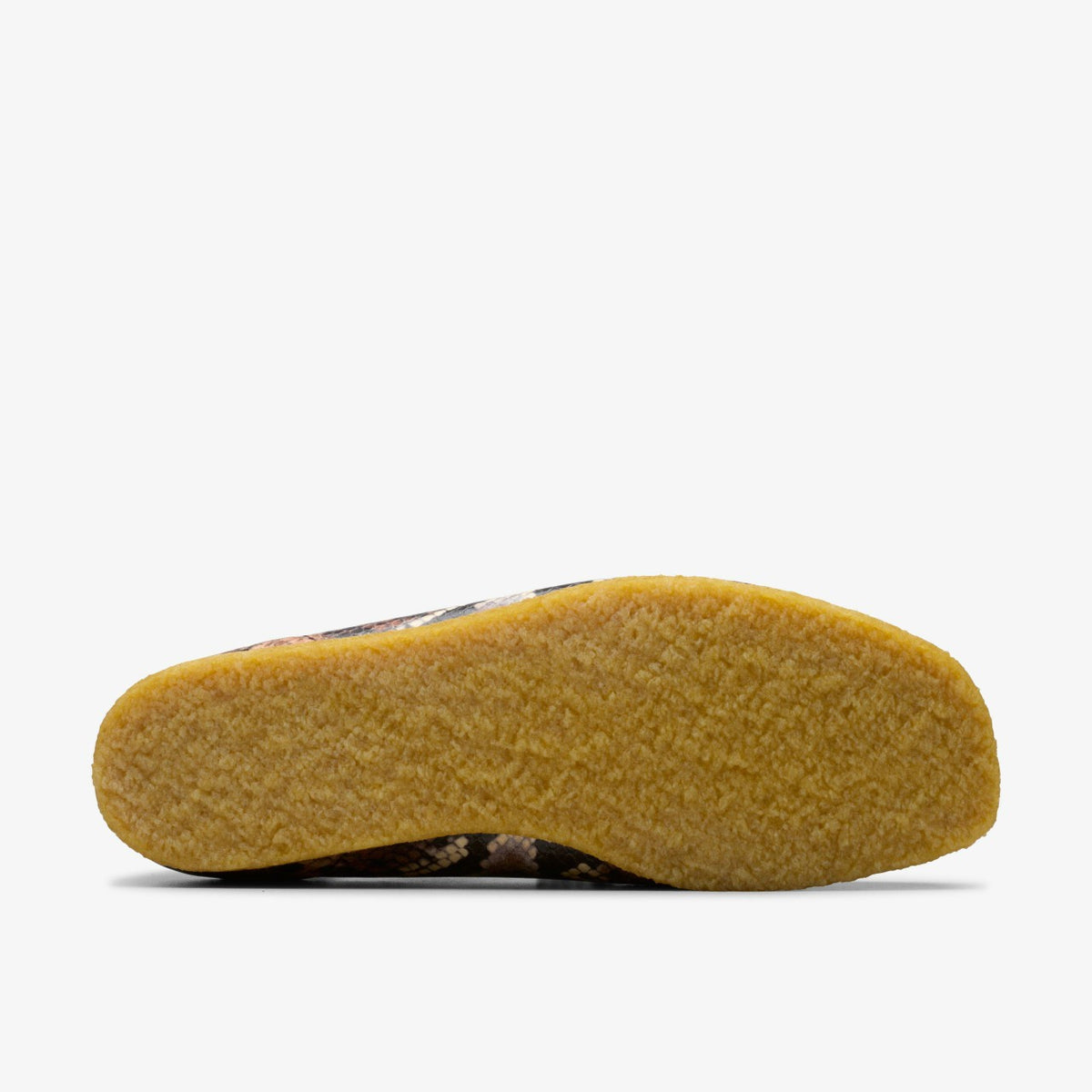 Men Wallabee Brown Snake Print