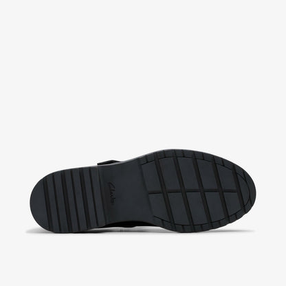 Kids Loxham Bar Youth Black Patent