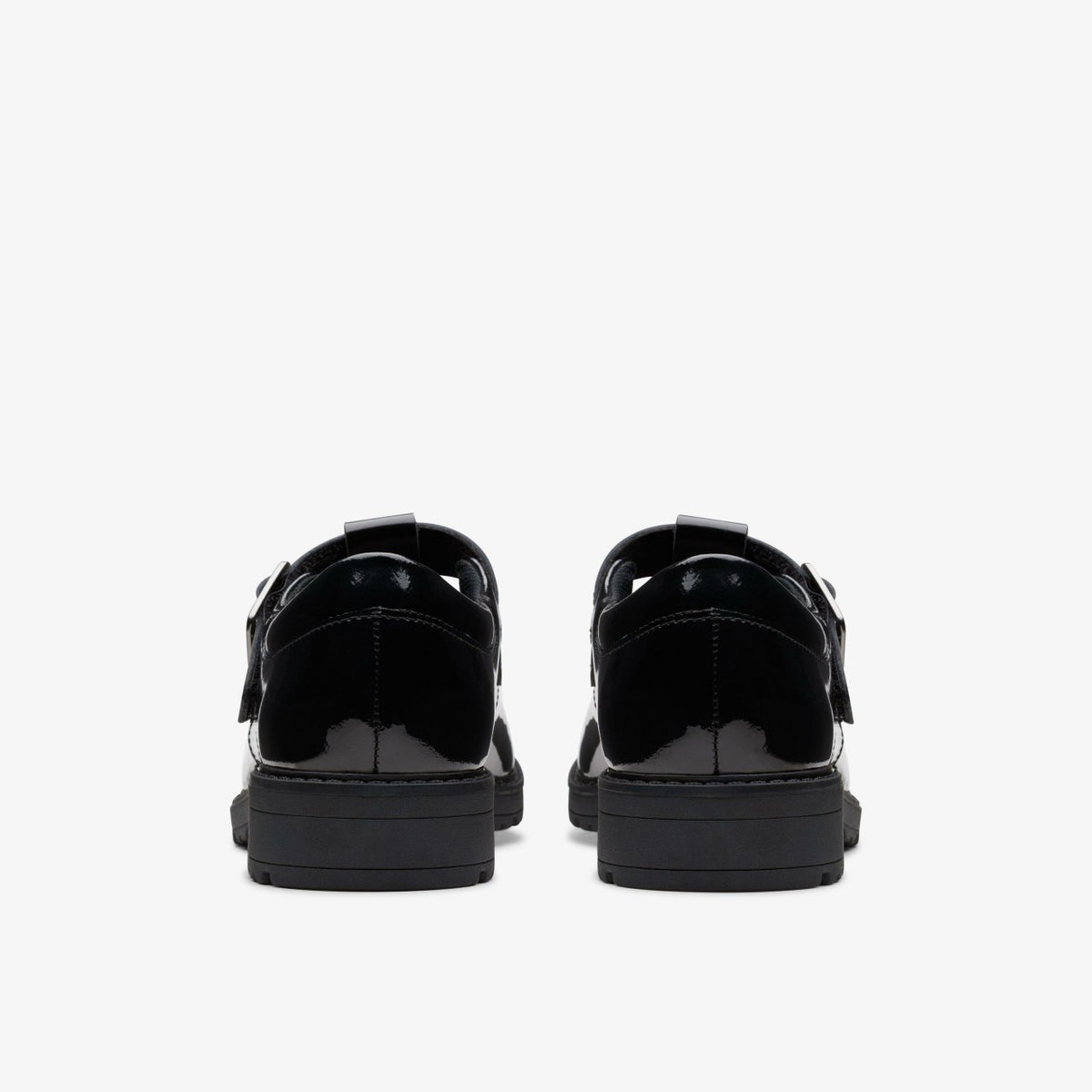 Kids Loxham Bar Youth Black Patent