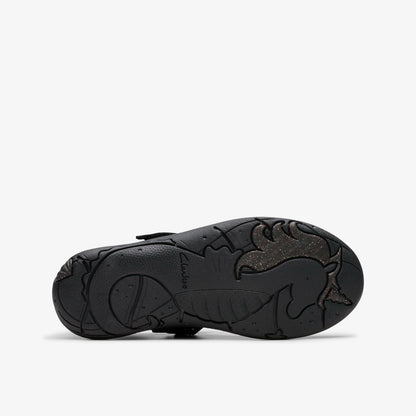 Kids Relda Gem Kid Black Leather