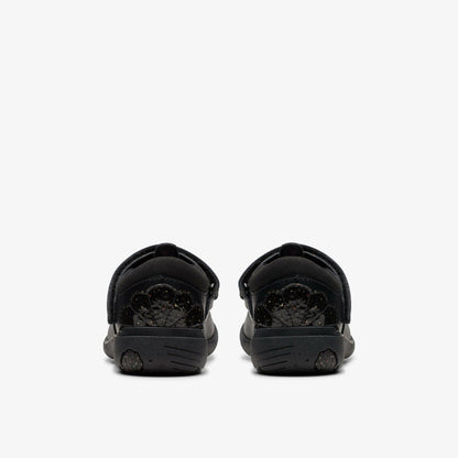 Kids Relda Gem Kid Black Leather