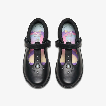 Kids Relda Gem Kid Black Leather