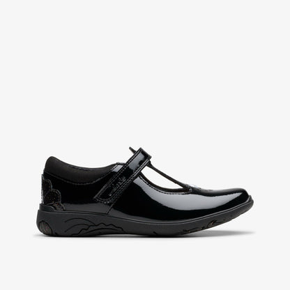 Kids Relda Gem Kid Black Patent