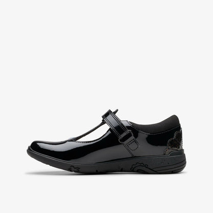 Kids Relda Gem Kid Black Patent