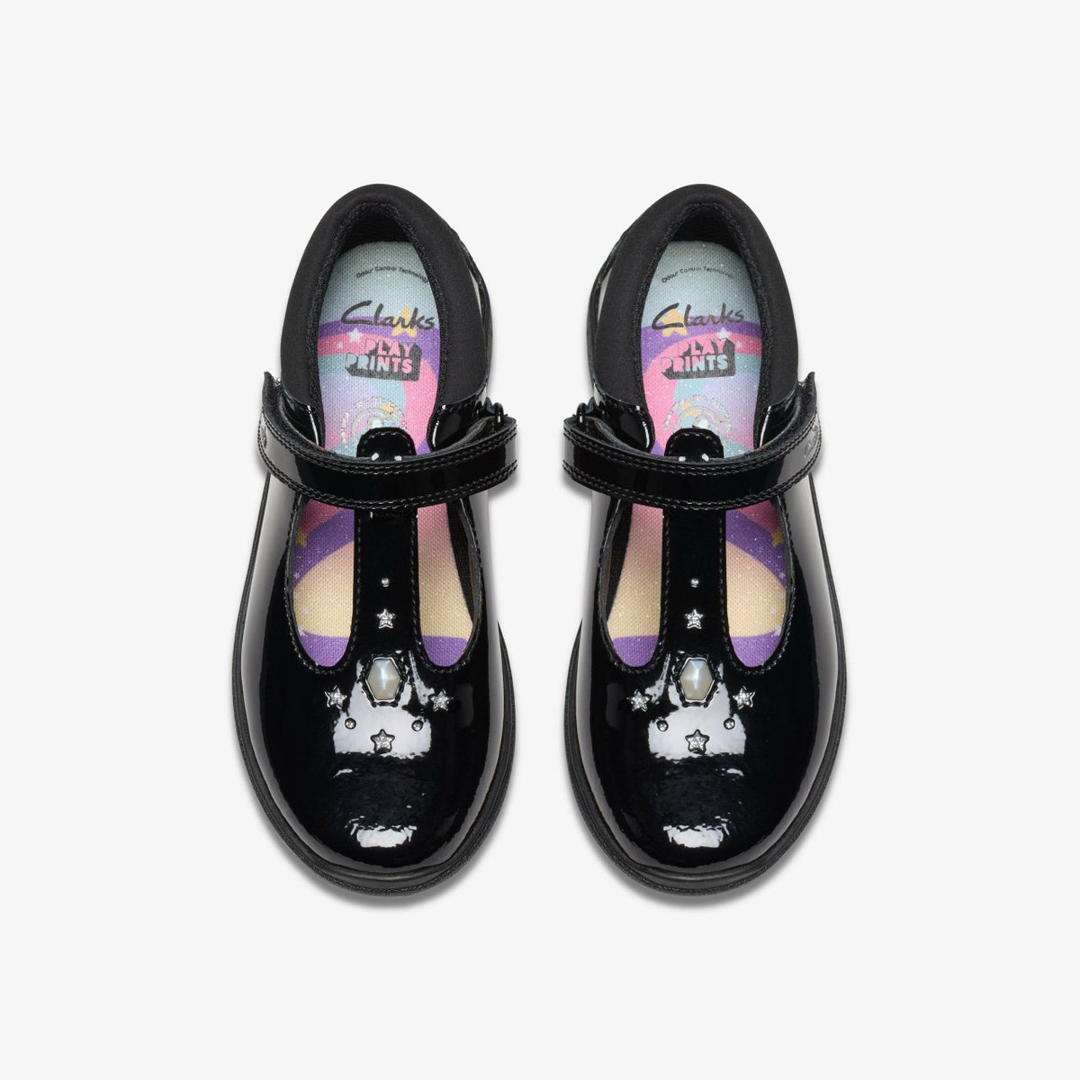 Kids Relda Gem Kid Black Patent