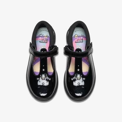 Kids Relda Gem Kid Black Patent