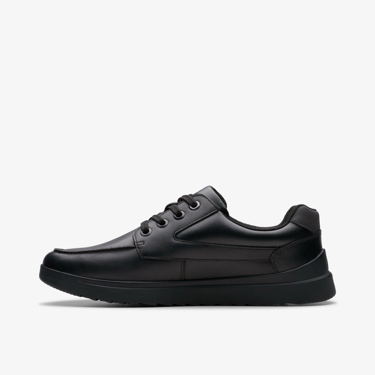 Kids Keelan Flare Youth Black Leather