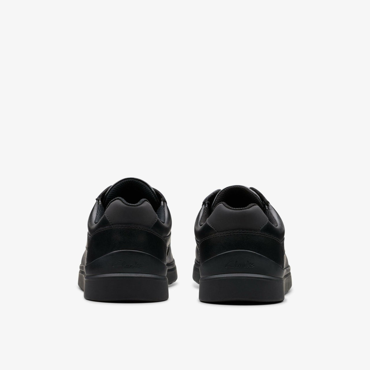 Kids Keelan Flare Youth Black Leather