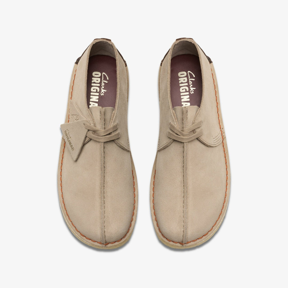 Men Desert Trek Sand Suede