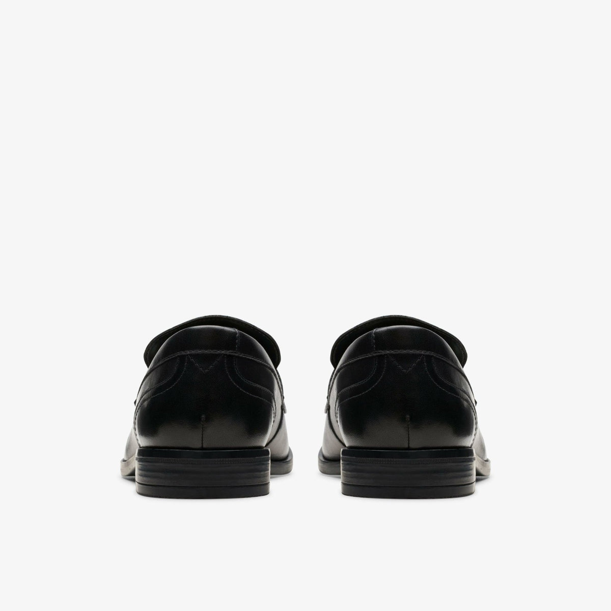 Men Brandon Step Loafer Black Leather