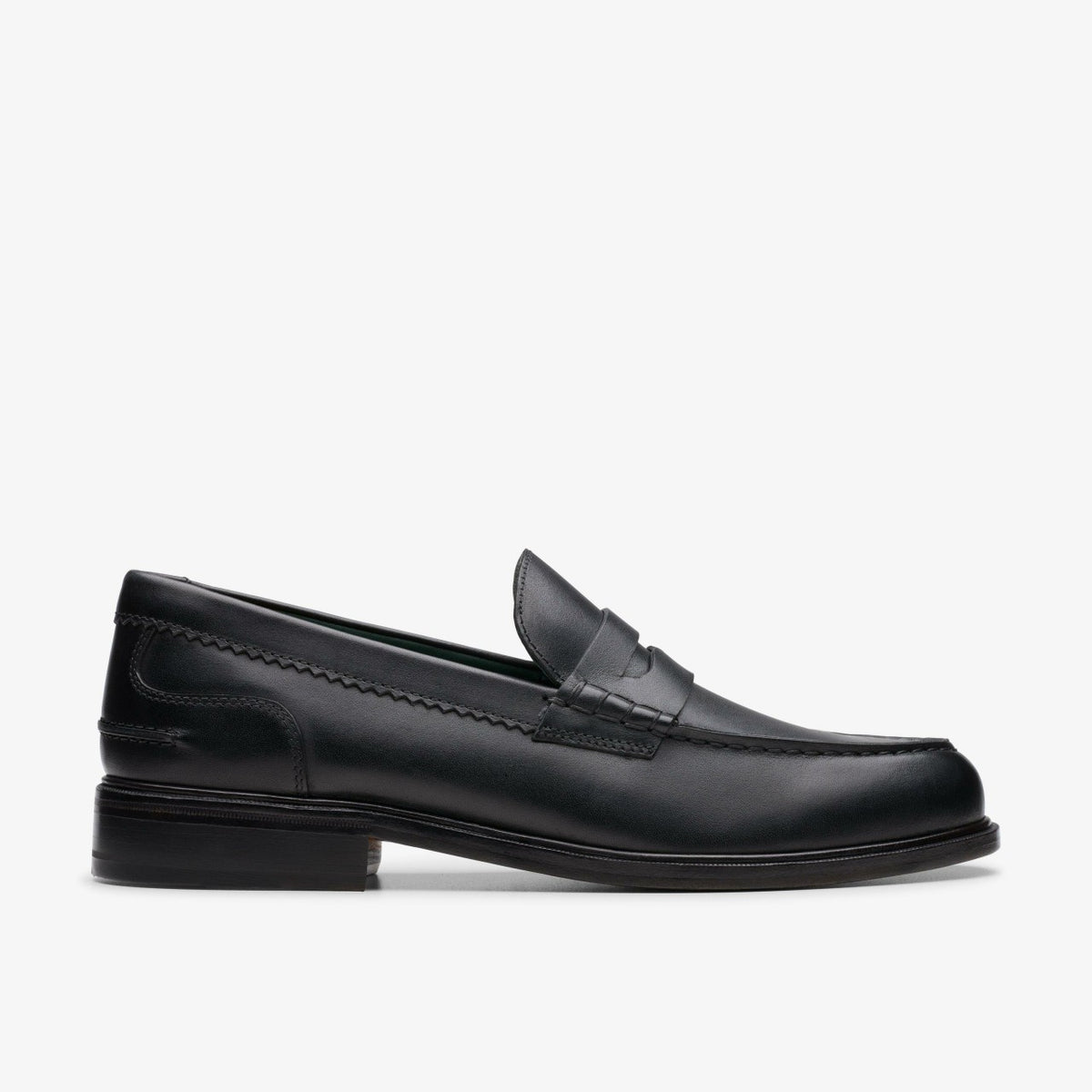 Men Craft James Lo Loafer Black Leather