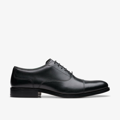 Men Craft James Cap Black Leather