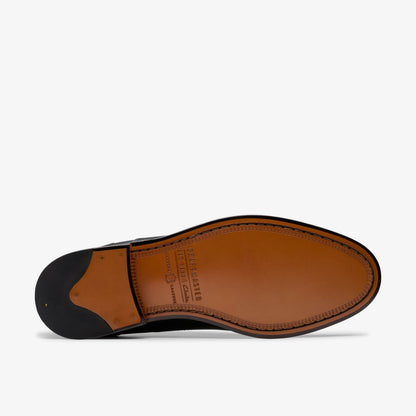 Men Craft James Cap Black Leather