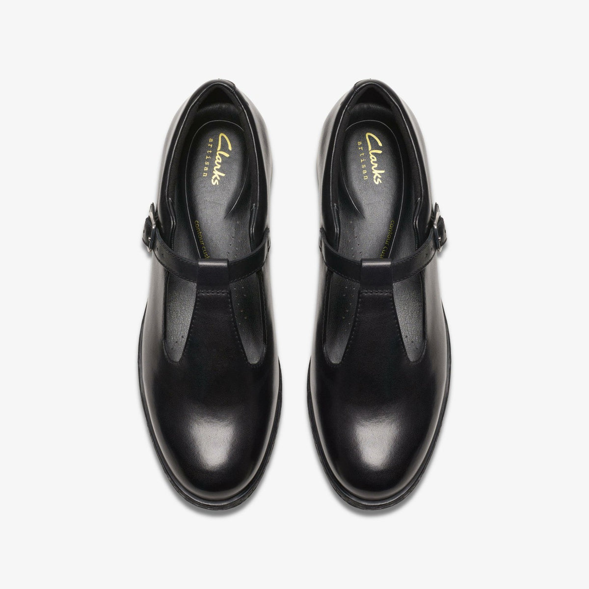 Women Havisham Bar Black Leather