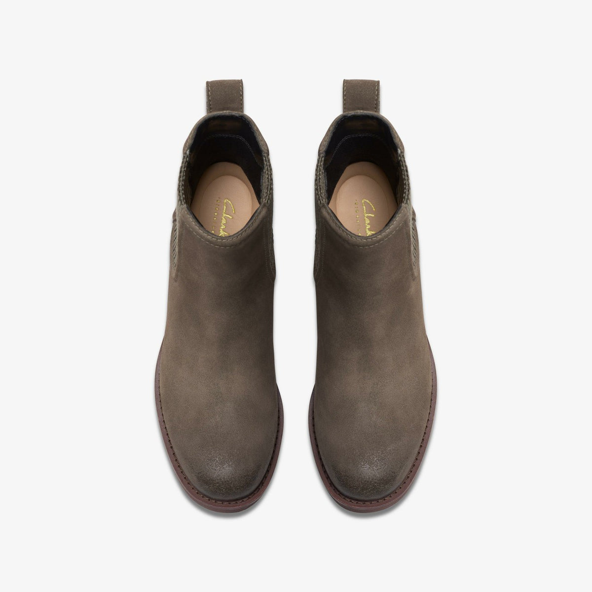 Women Chamberly Top Mole Grey Suede
