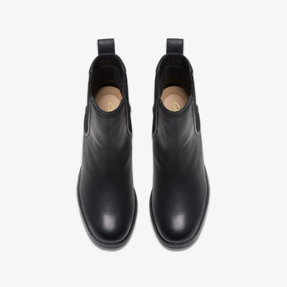 Women Chamberly Top Black Leather