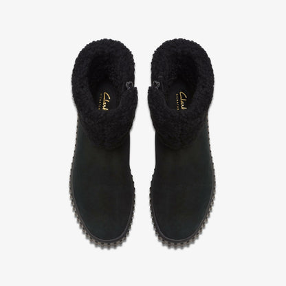 Women Torhill Turn Black Warmlined Suede
