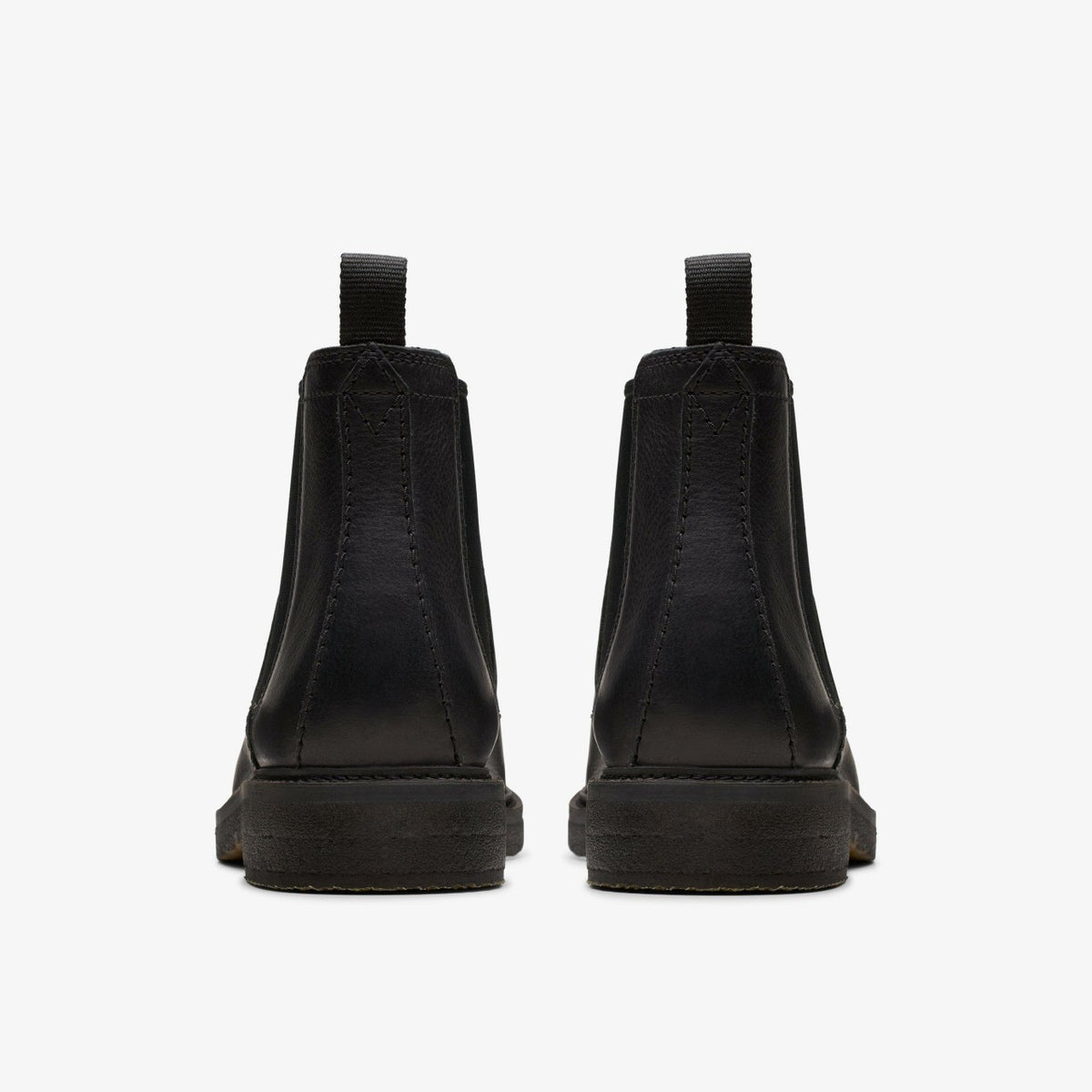 Men Clarkdale Easy Chelsea Boot Black Leather