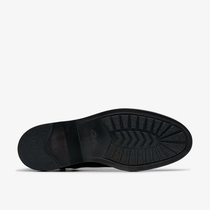 Men Aldwin Cap Black Leather