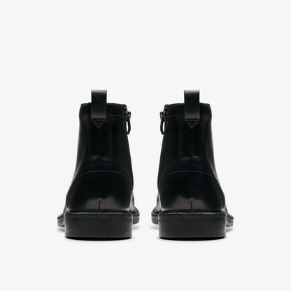Men Aldwin Cap Black Leather