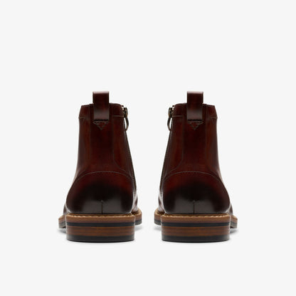 Men Aldwin Cap Mid Tan Leather
