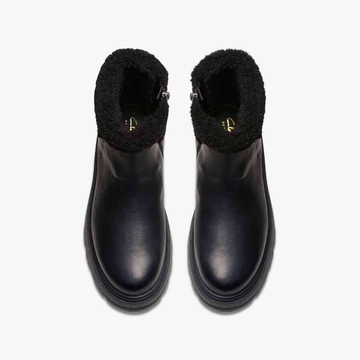 Women Hencroft Madi Waterproof Black Warmlined Leather