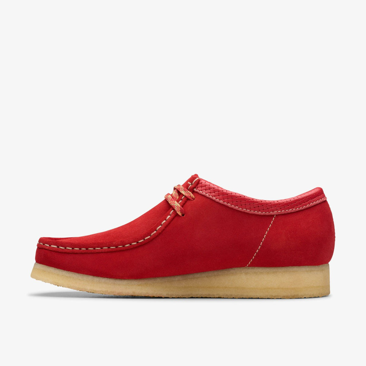 Men Wallabee Red Suede
