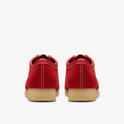 Men Wallabee Red Suede