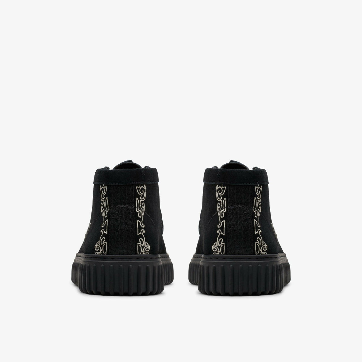 Men Torhill Woven Black Suede