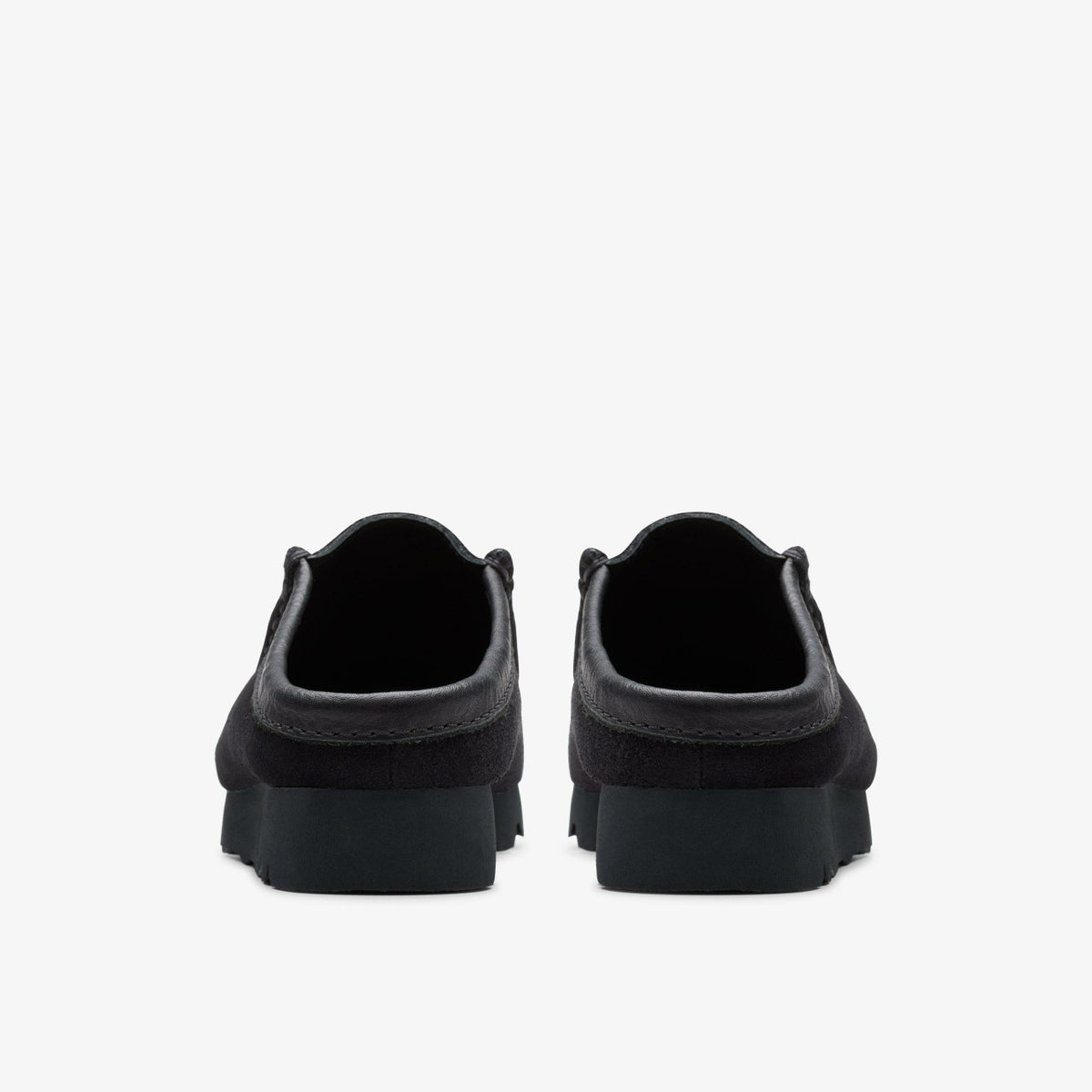 Men Wallabee Slip Black Suede