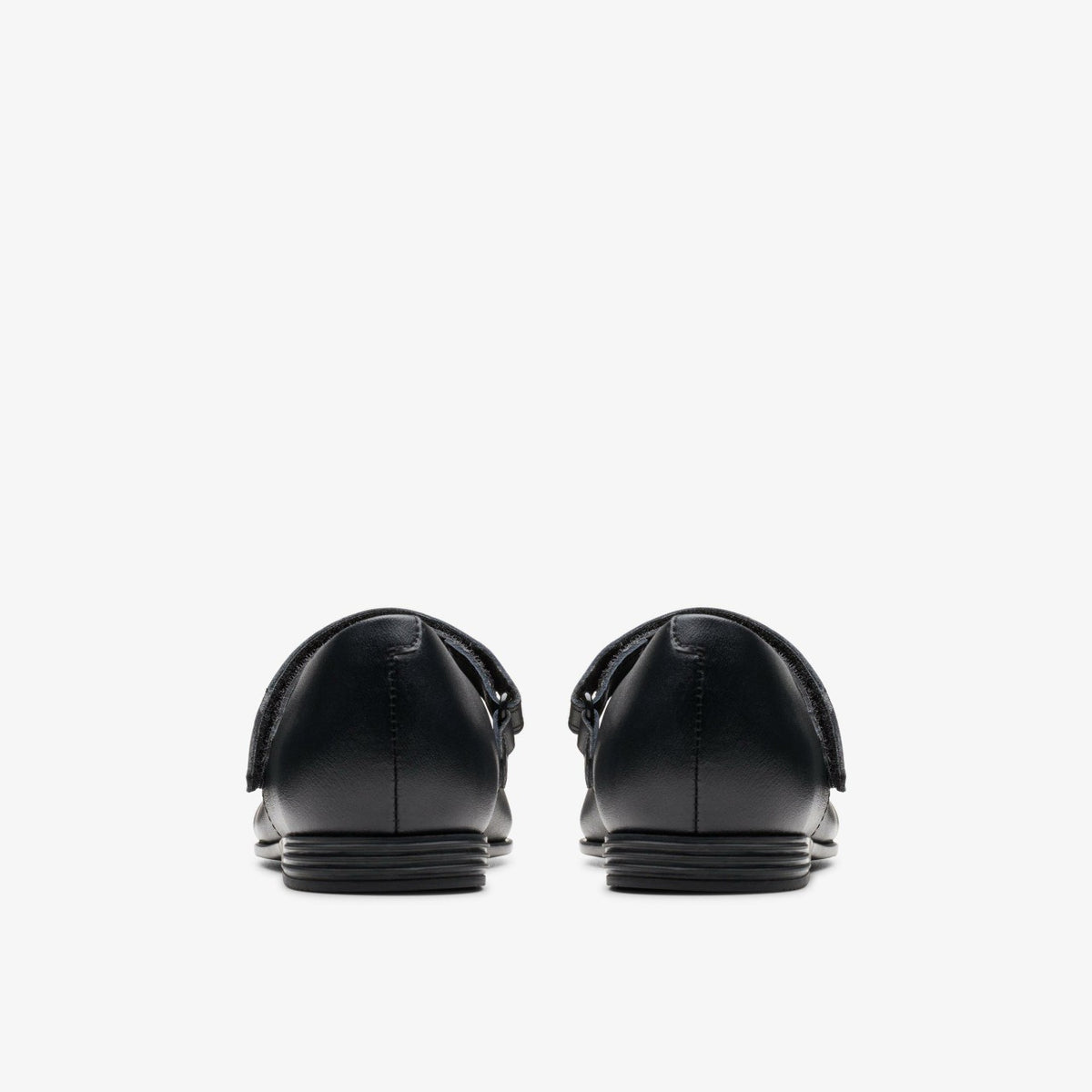 Kids Finja Gem Older Black Leather