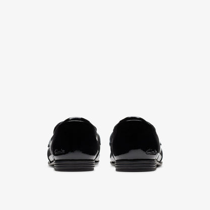 Kids Finja Bright Older Black Patent