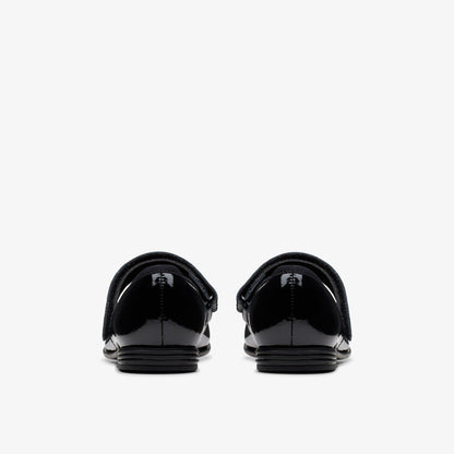 Kids Finja Tap Kid Black Patent